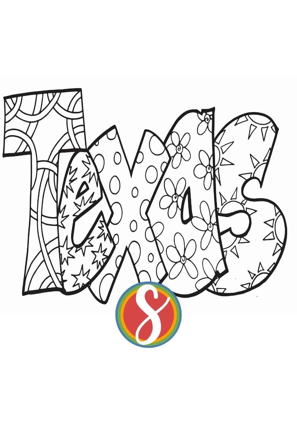 Printable Texas Coloring Pages Printable Texas Coloring Pages