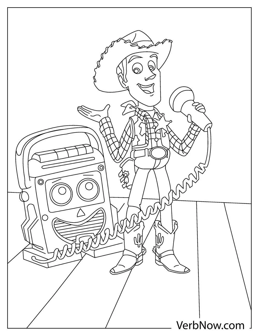 Free TOY STORY Coloring Pages For Download Printable PDF 