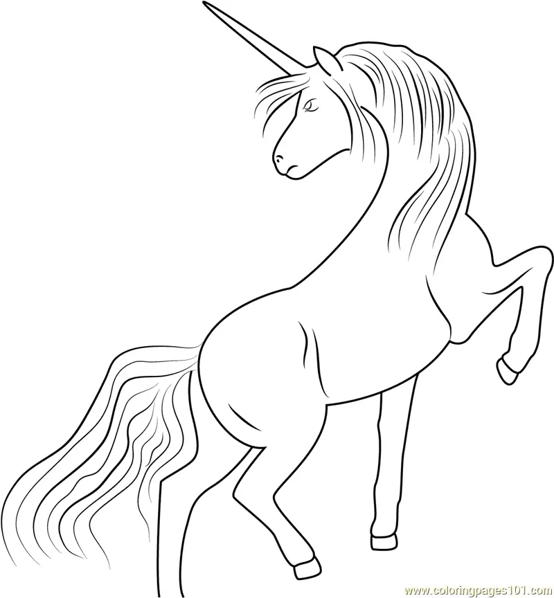 Unicorn Printable Coloring Pages Free
