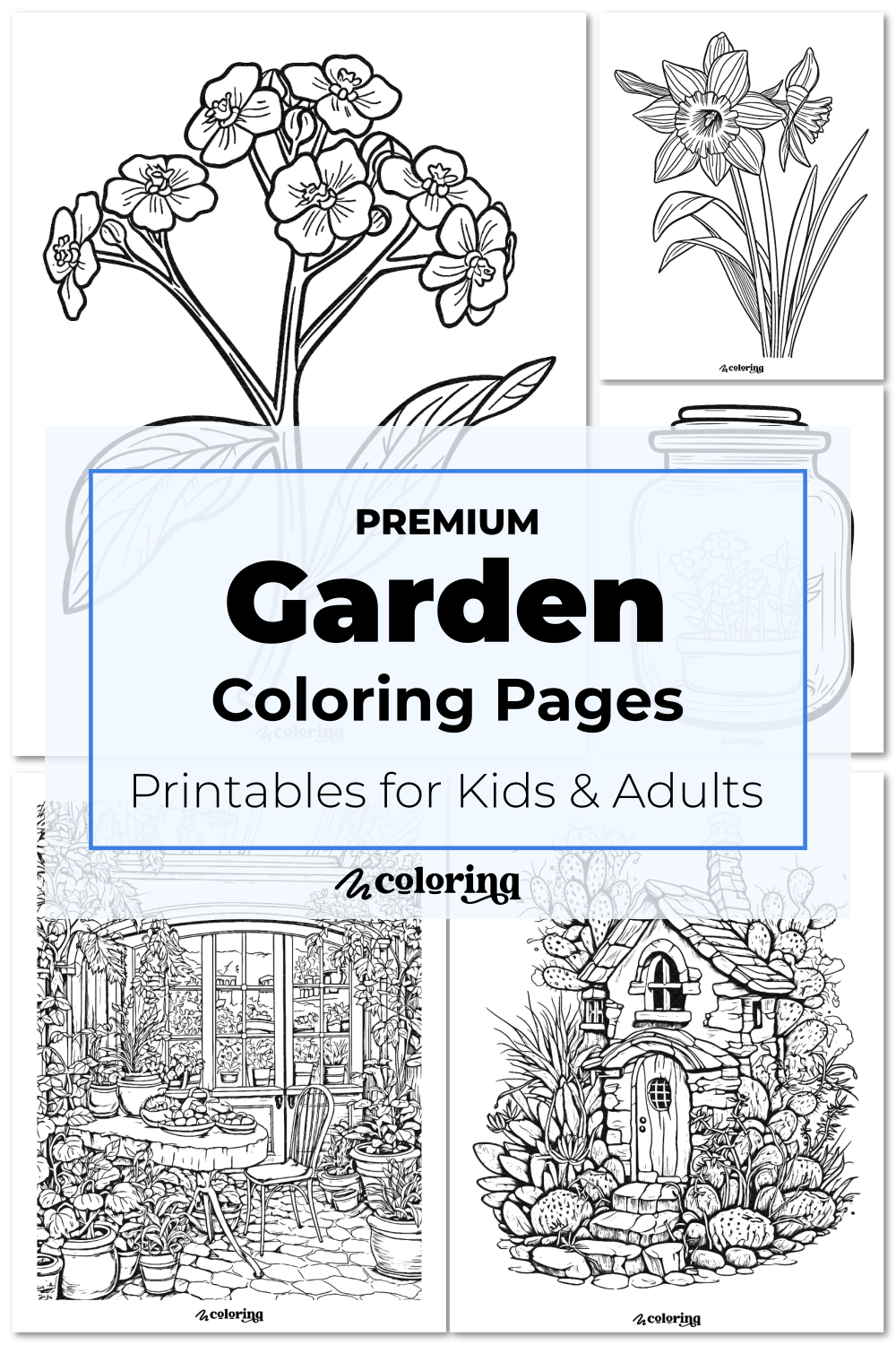 Garden Coloring Pages 48 Premium Printables Garden Coloring Pages 48 Premium Printables