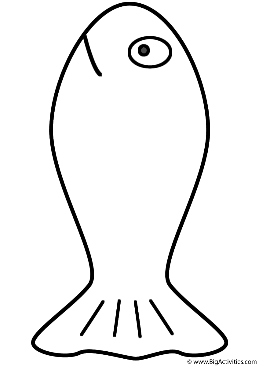 Goldfish Coloring Page Fish Worksheets Library Goldfish Coloring Page Fish Worksheets Library