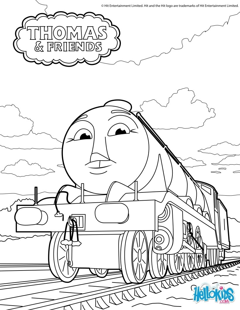 Thomas Coloring Pages Printable