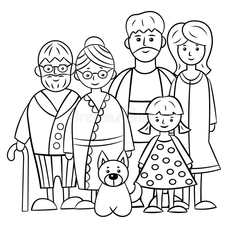 Grandparents Coloring Pages Free Grandparents Coloring Pages Free