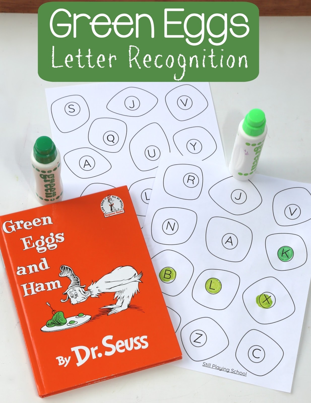Green Eggs And Ham Printable Coloring Pages