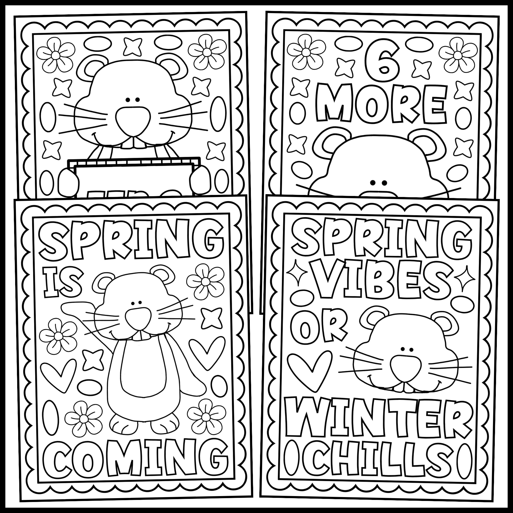 Groundhog Day Coloring Pages Groundhog Day Coloring Sheets Activities Made By Teachers Groundhog Day Coloring Pages Groundhog Day Coloring Sheets Activities Made By Teachers