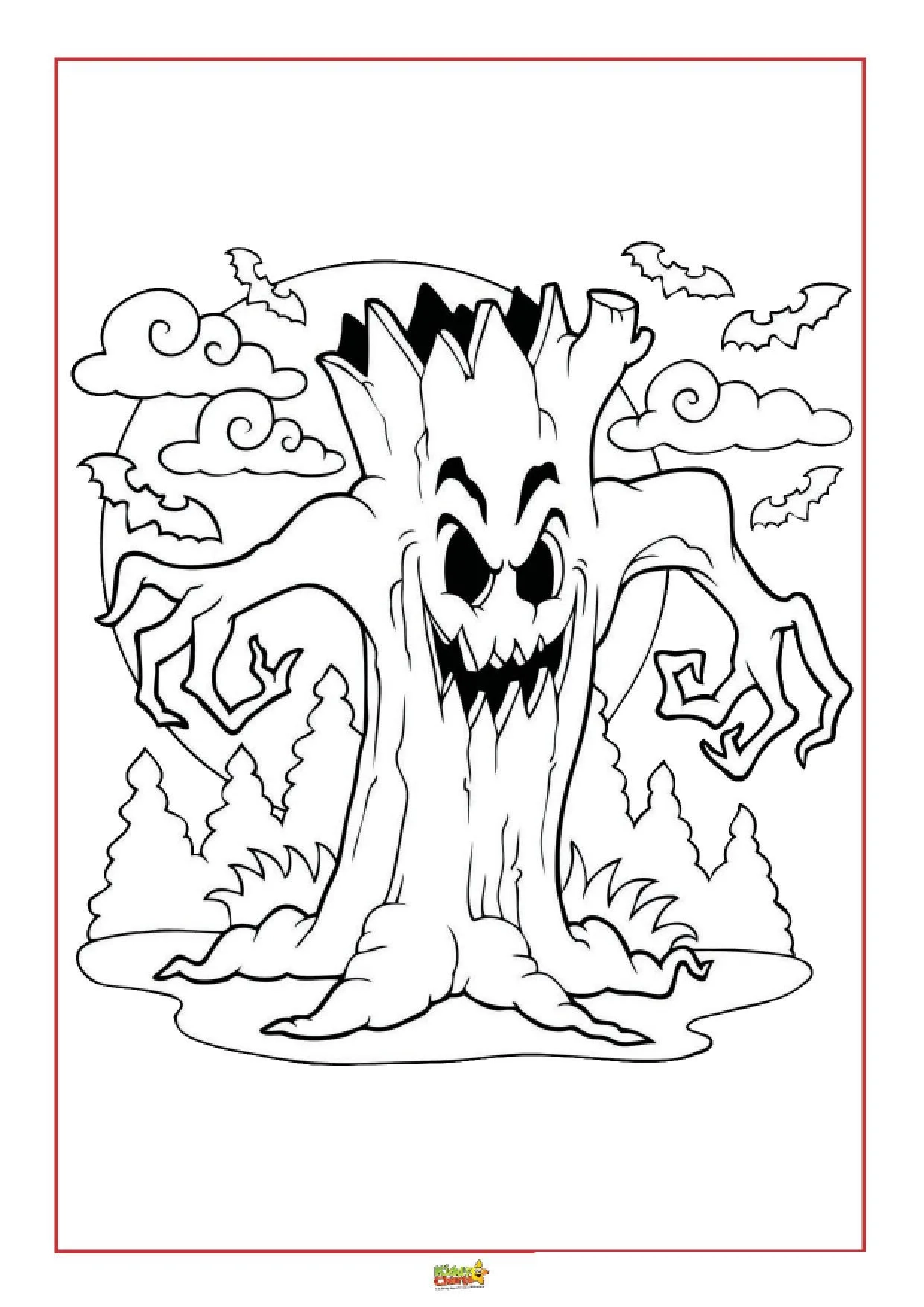 Halloween Coloring Pages For Kids Kiddycharts Halloween Coloring Pages For Kids Kiddycharts