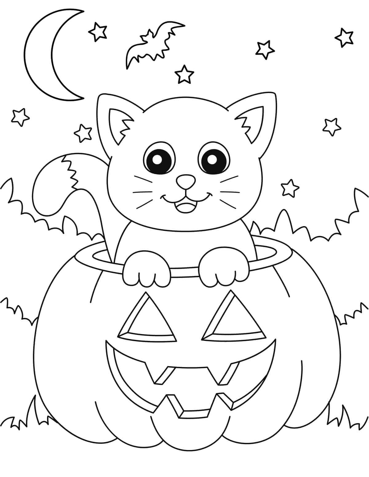 halloween printable coloring sheets hotsell