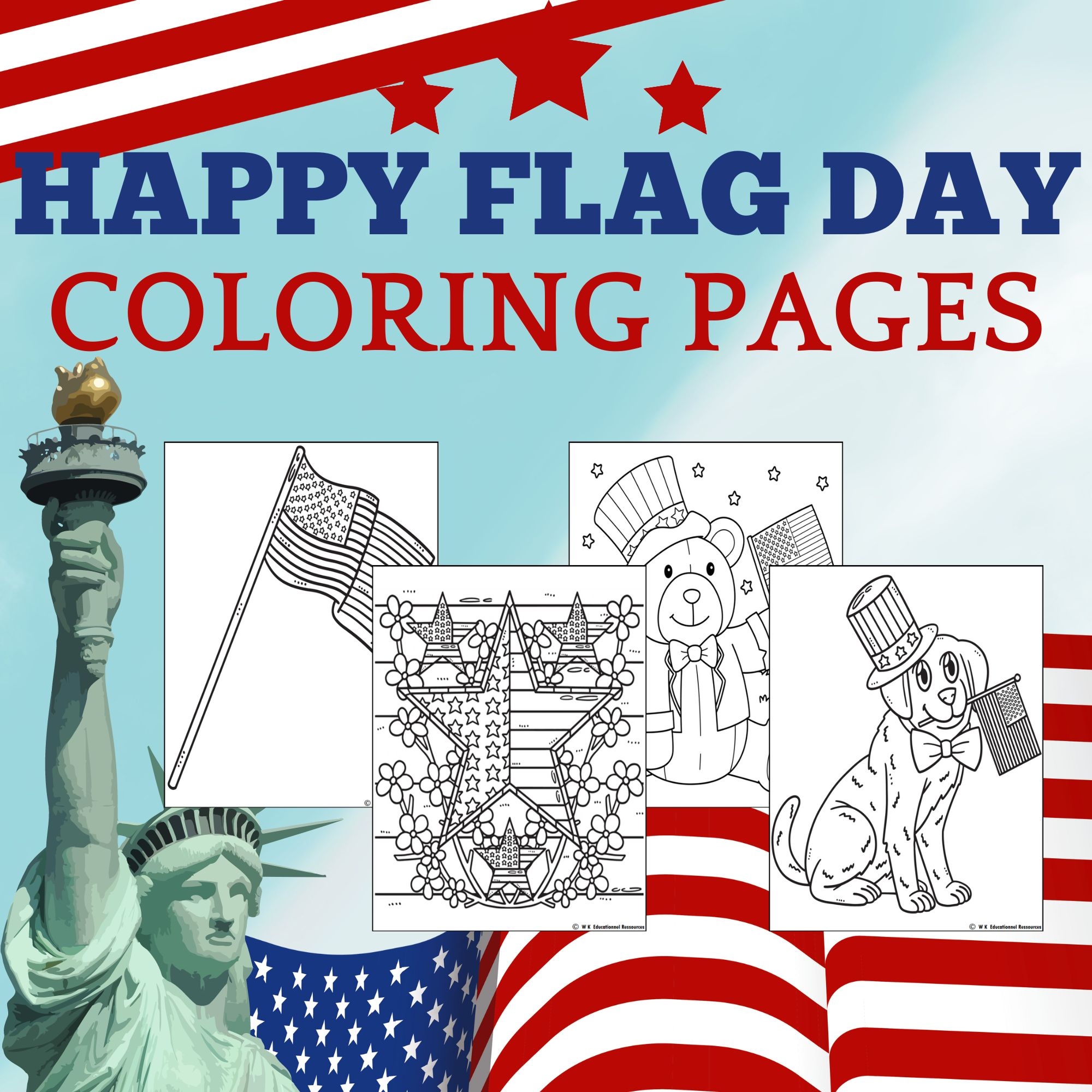 Happy Flag Day Coloring Pages D Day 4th Of July Presidents Day Activities June Made By Teachers Happy Flag Day Coloring Pages D Day 4th Of July Presidents Day Activities June Made By Teachers
