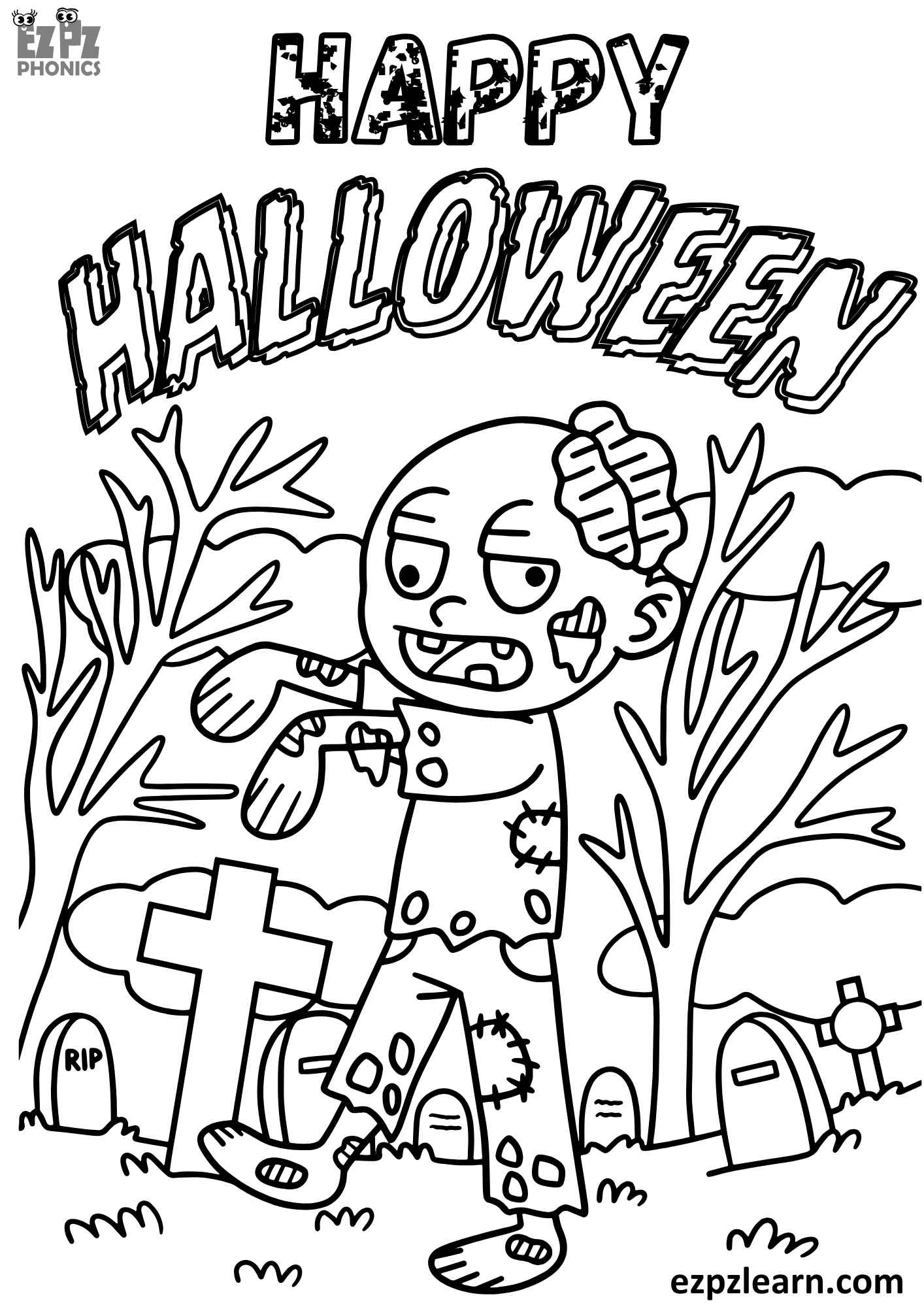 Halloween Coloring Pages Pdf Free