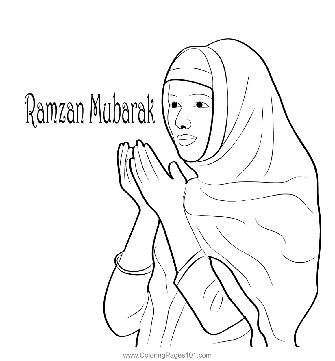 Happy Ramadan Coloring Page For Kids Free Ramadan Printable Coloring Pages Online For Kids ColoringPages101 Coloring Pages For Kids