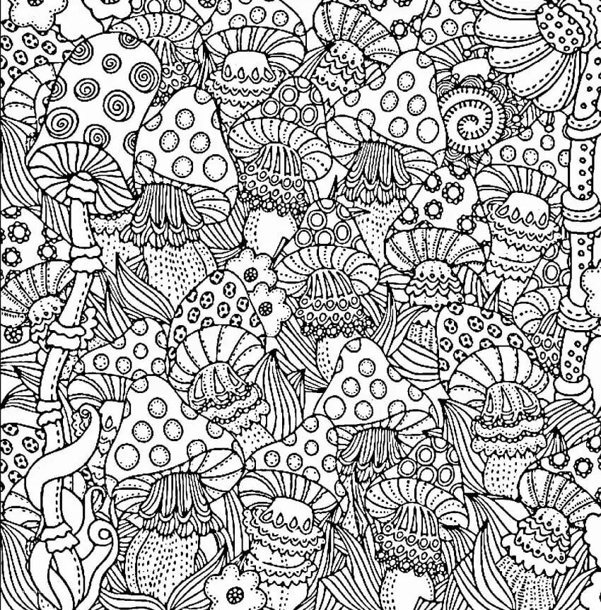 Hard Coloring Page Hard Coloring Page