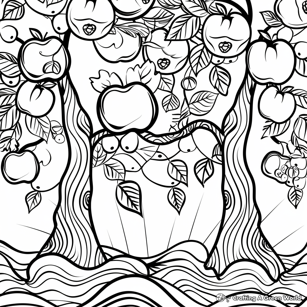 Harvest Coloring Pages Free Printable 