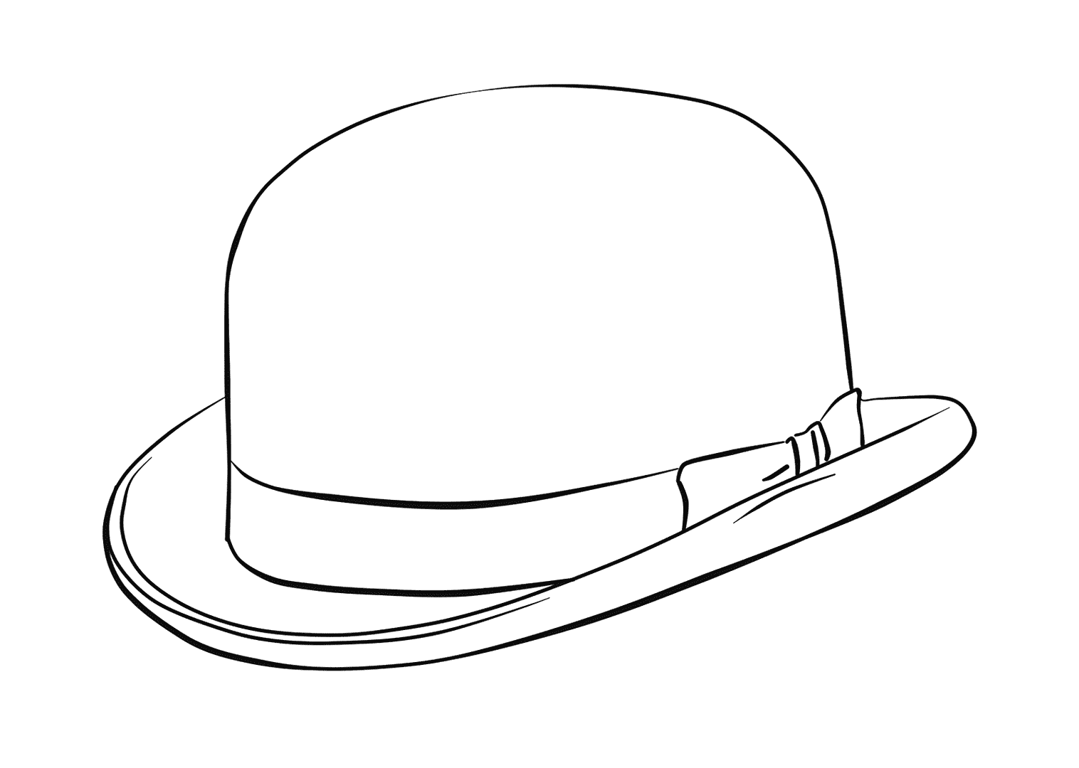 Printable Winter Hat Coloring Page