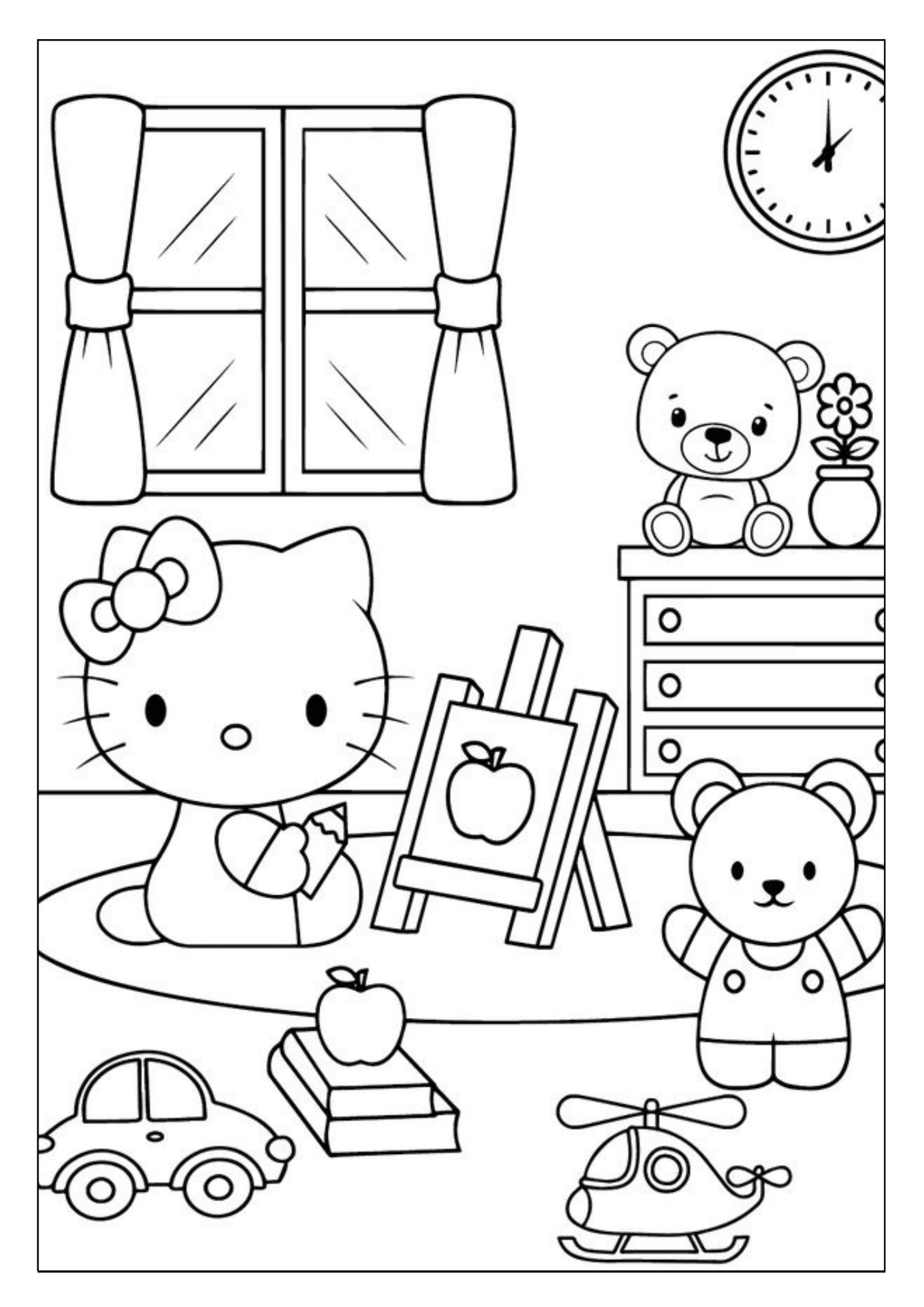 Hello Kitty And Friends Coloring Pages Free Hello Kitty And Friends Coloring Pages Free