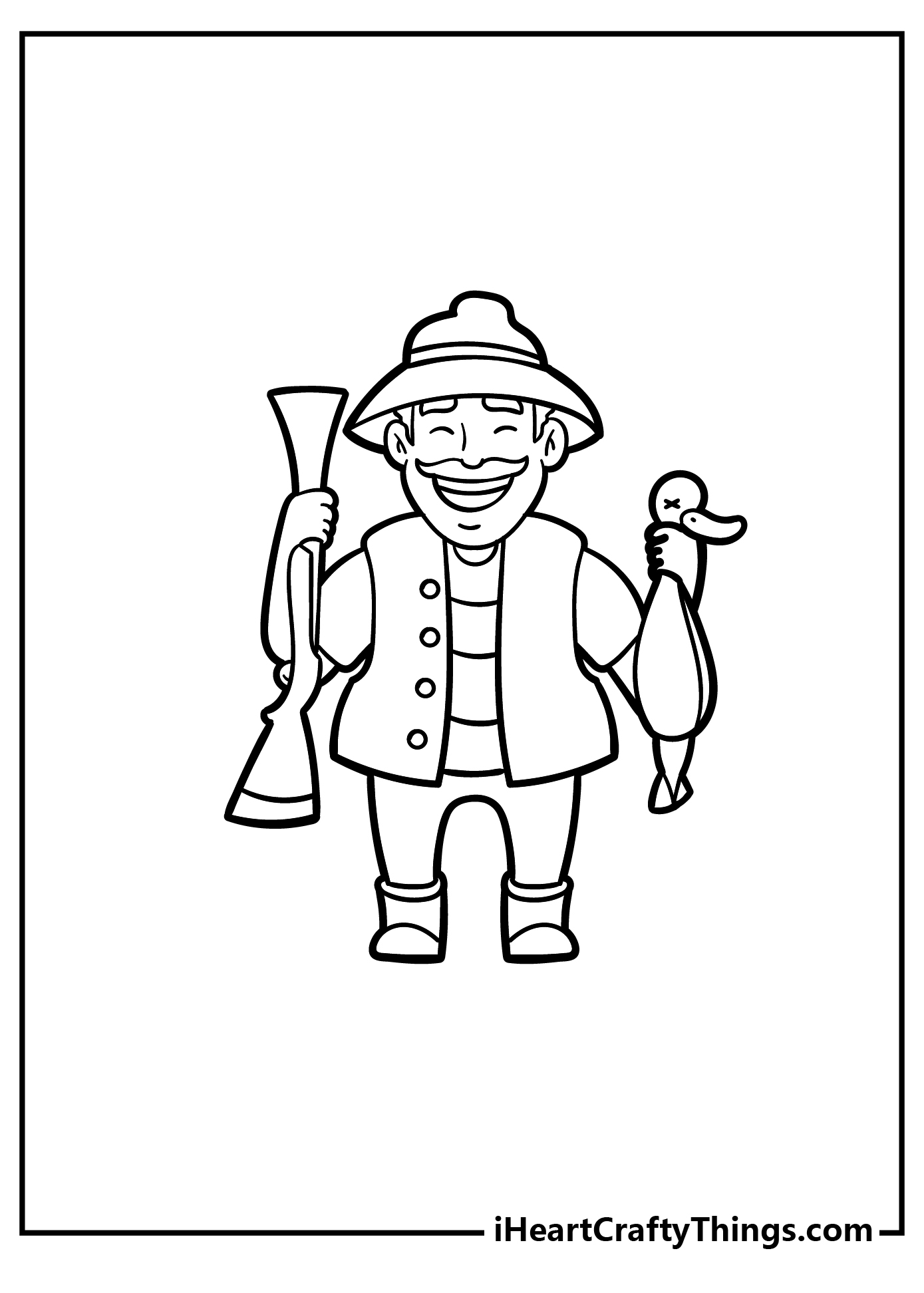 Hunting Coloring Pages 100 Free Printables 