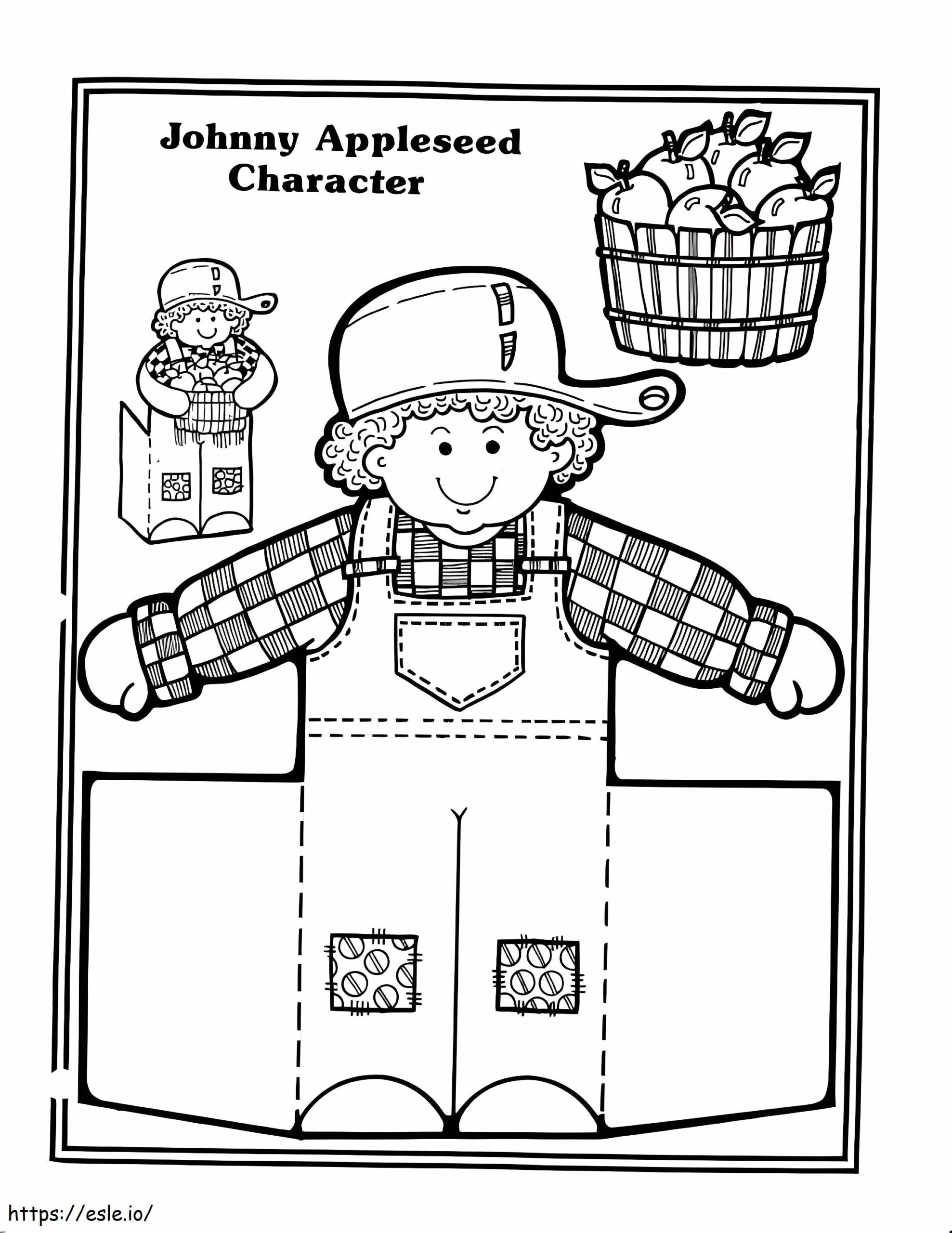 Johnny Appleseed Activities Coloring Page Johnny Appleseed Activities Coloring Page
