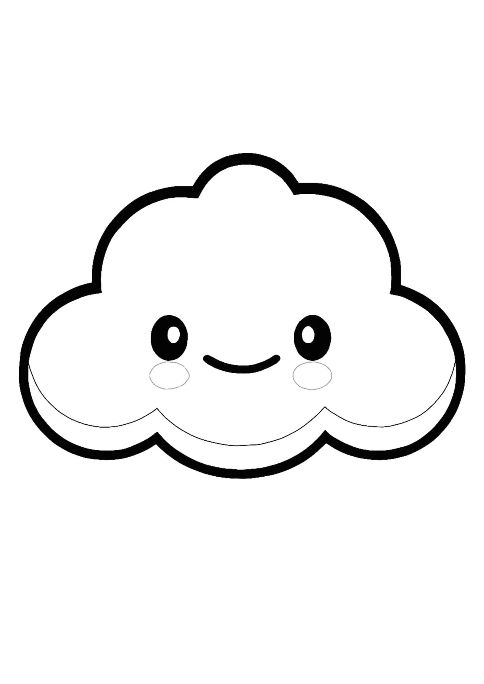 Kawaii Cloud Coloring Pages 2 Free Printable Coloring Sheets 2021 Kawaii Cloud Coloring Pages 2 Free Printable Coloring Sheets 2021