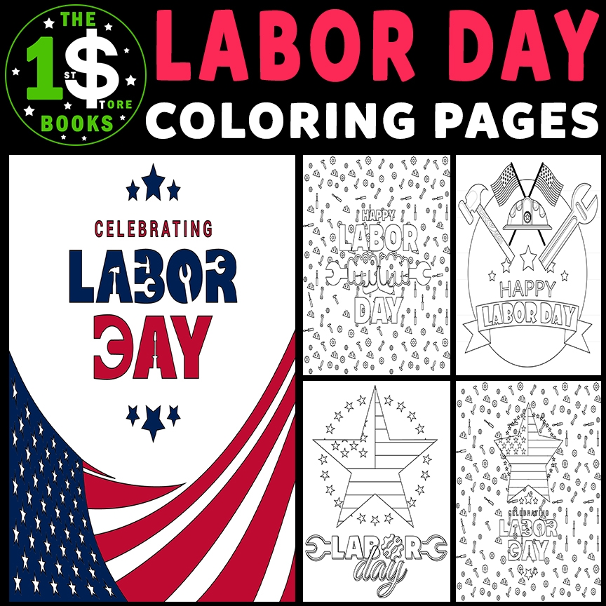 Labor Day Coloring Pages 4 September Holiday Coloring Sheets 