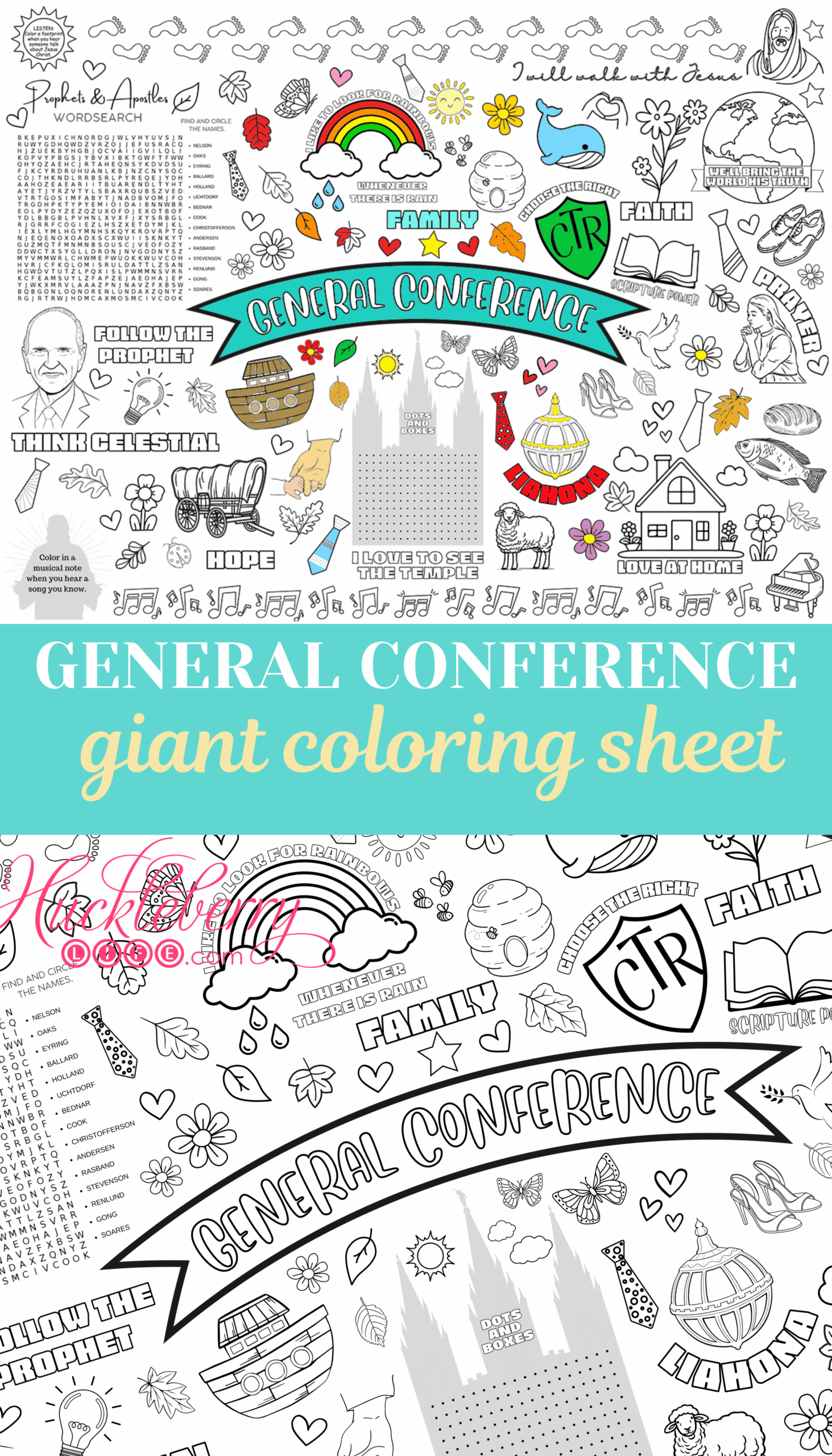 Free General Conference Coloring Pages Free General Conference Coloring Pages