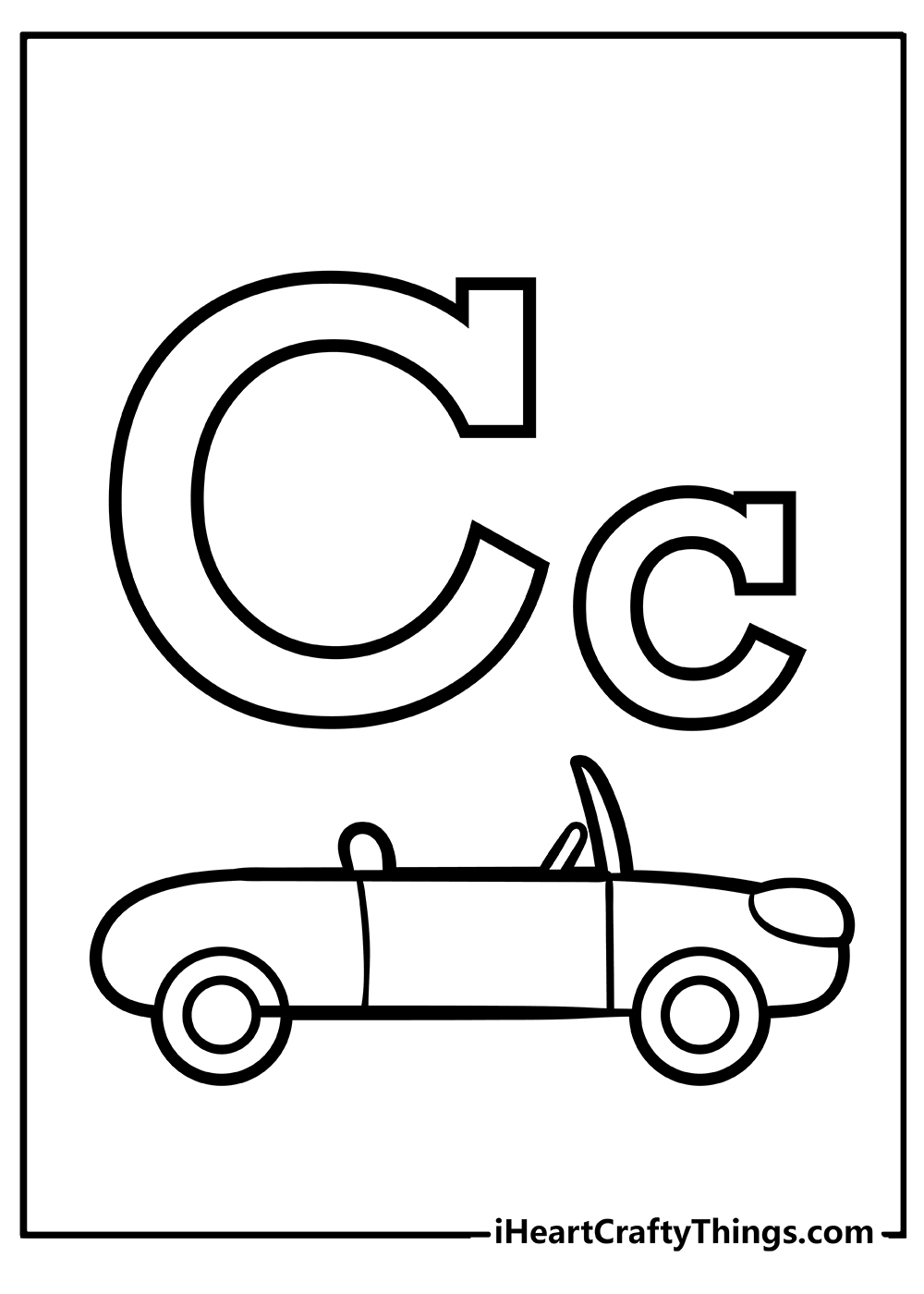 Letter C Coloring Pages 100 Free Printables Letter C Coloring Pages 100 Free Printables