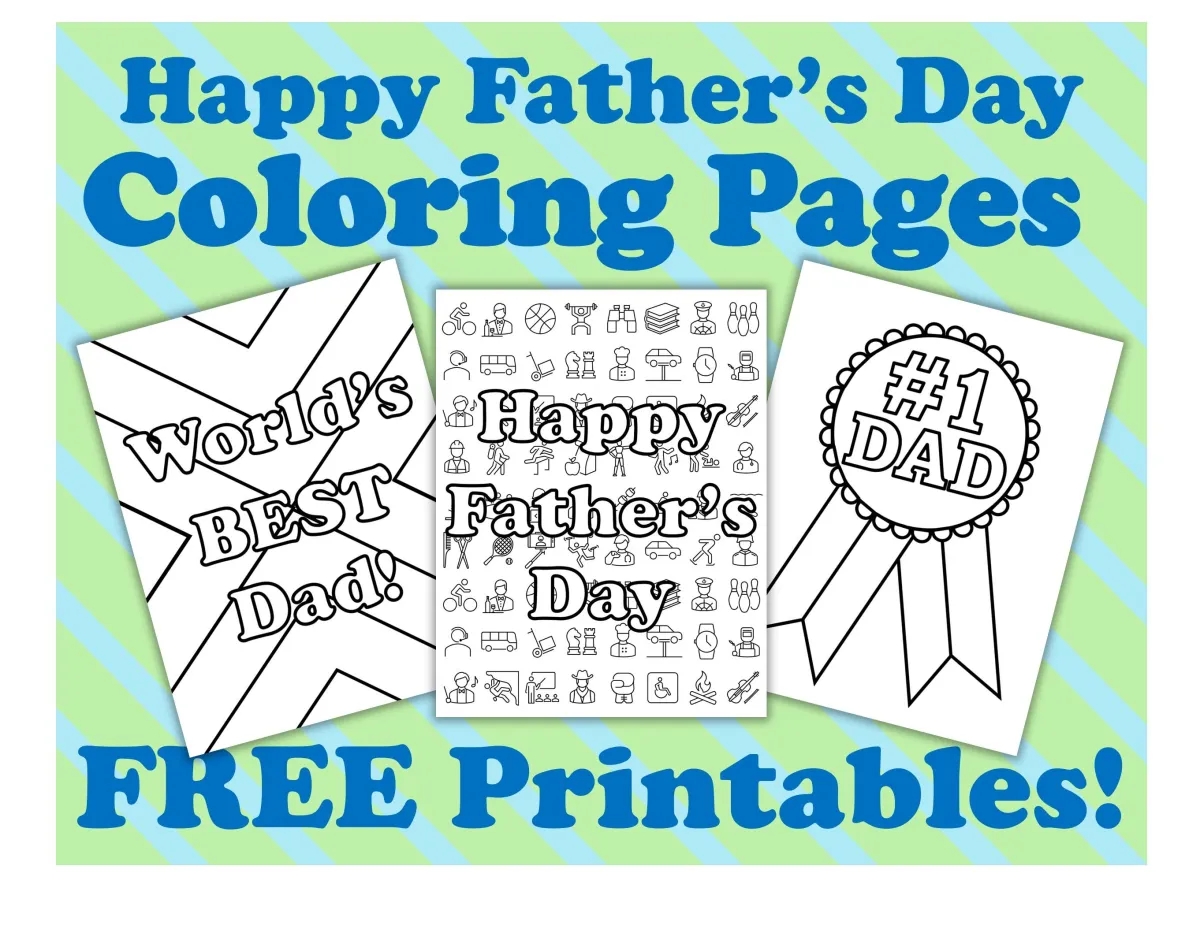 Dad Coloring Pages Printable