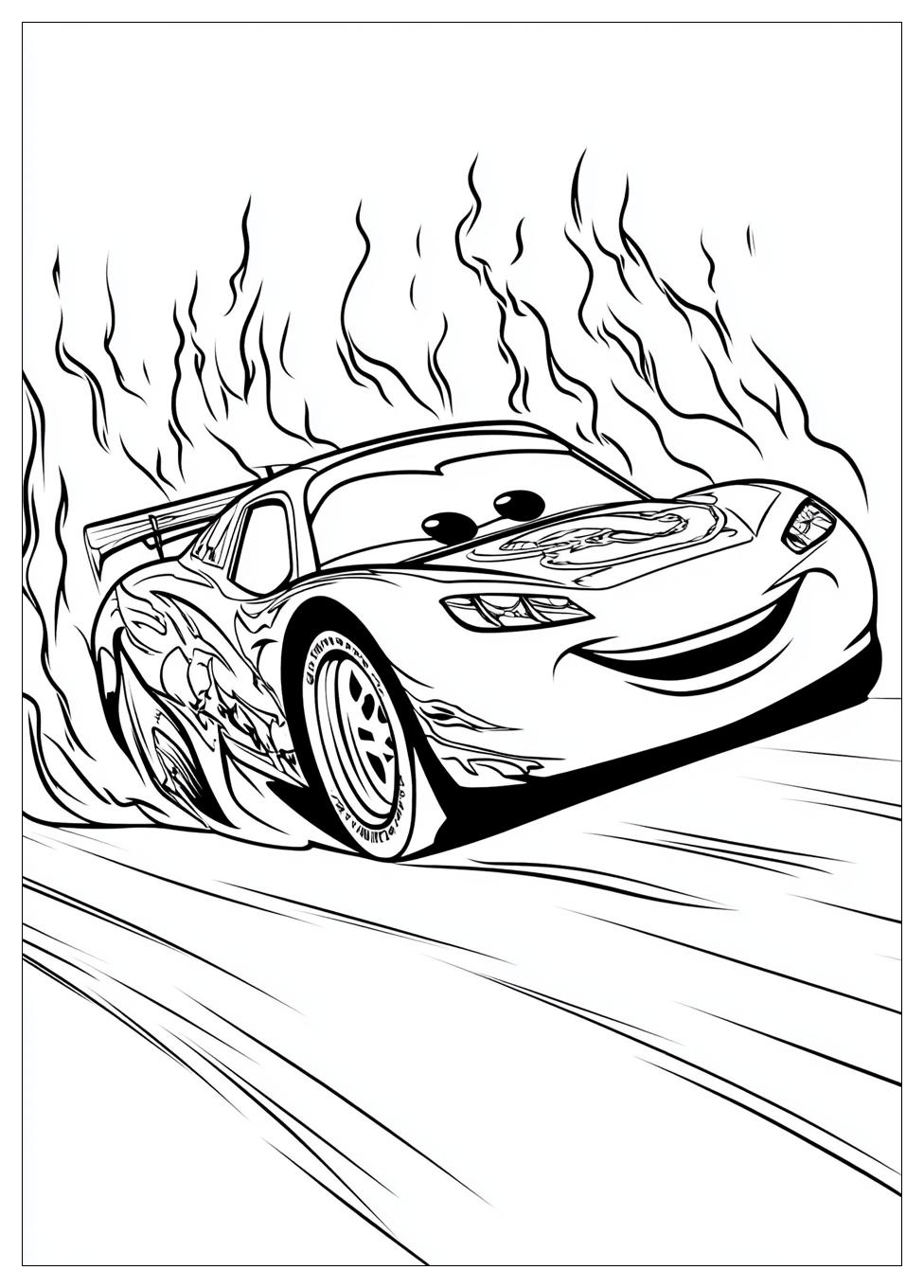 Lightning Mcqueen Coloring Pages Free Printable Fun For Cars Fans CrayonAZ Com