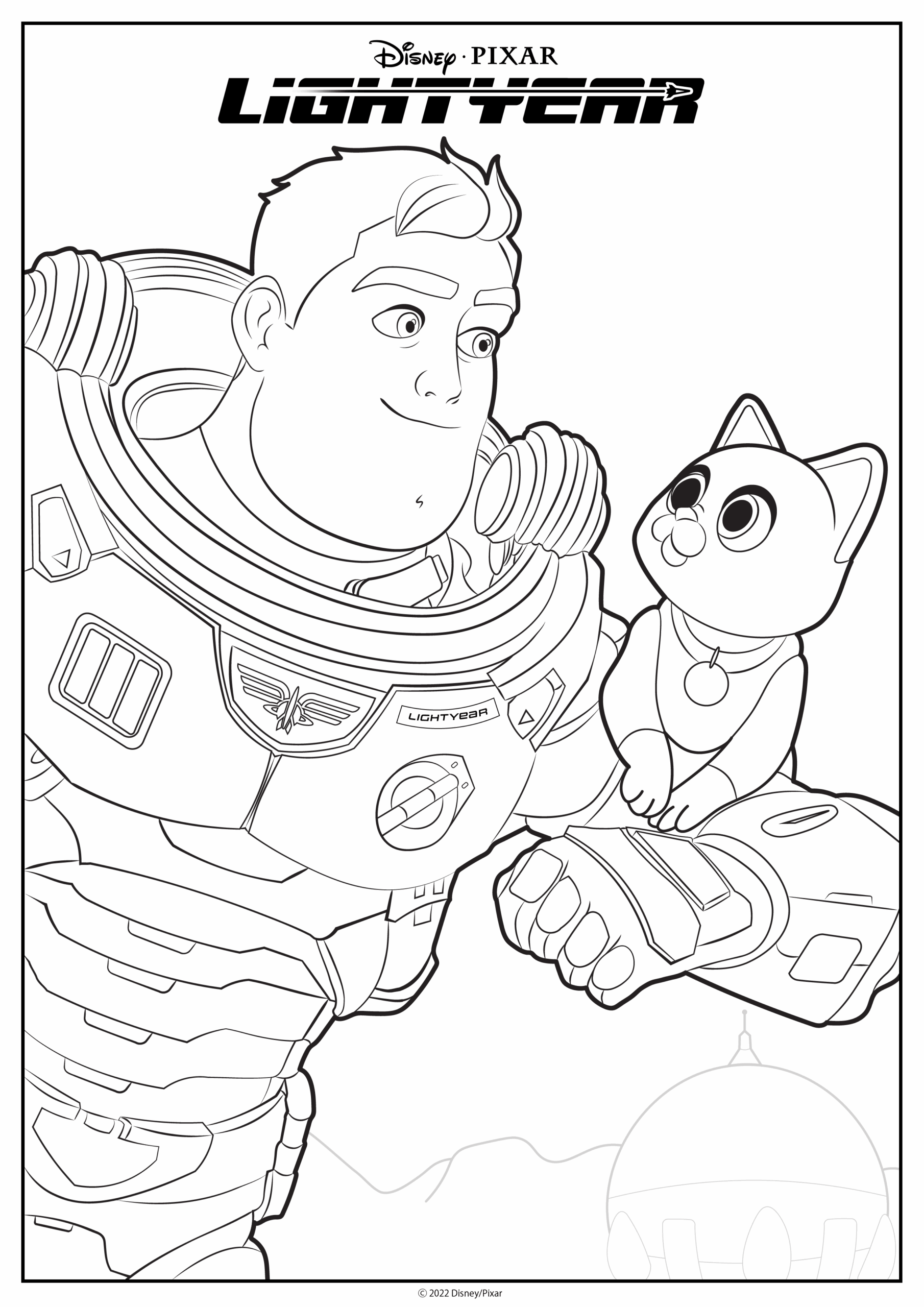 Lightyear Colouring Sheets The Association For Science And Discovery Centres
