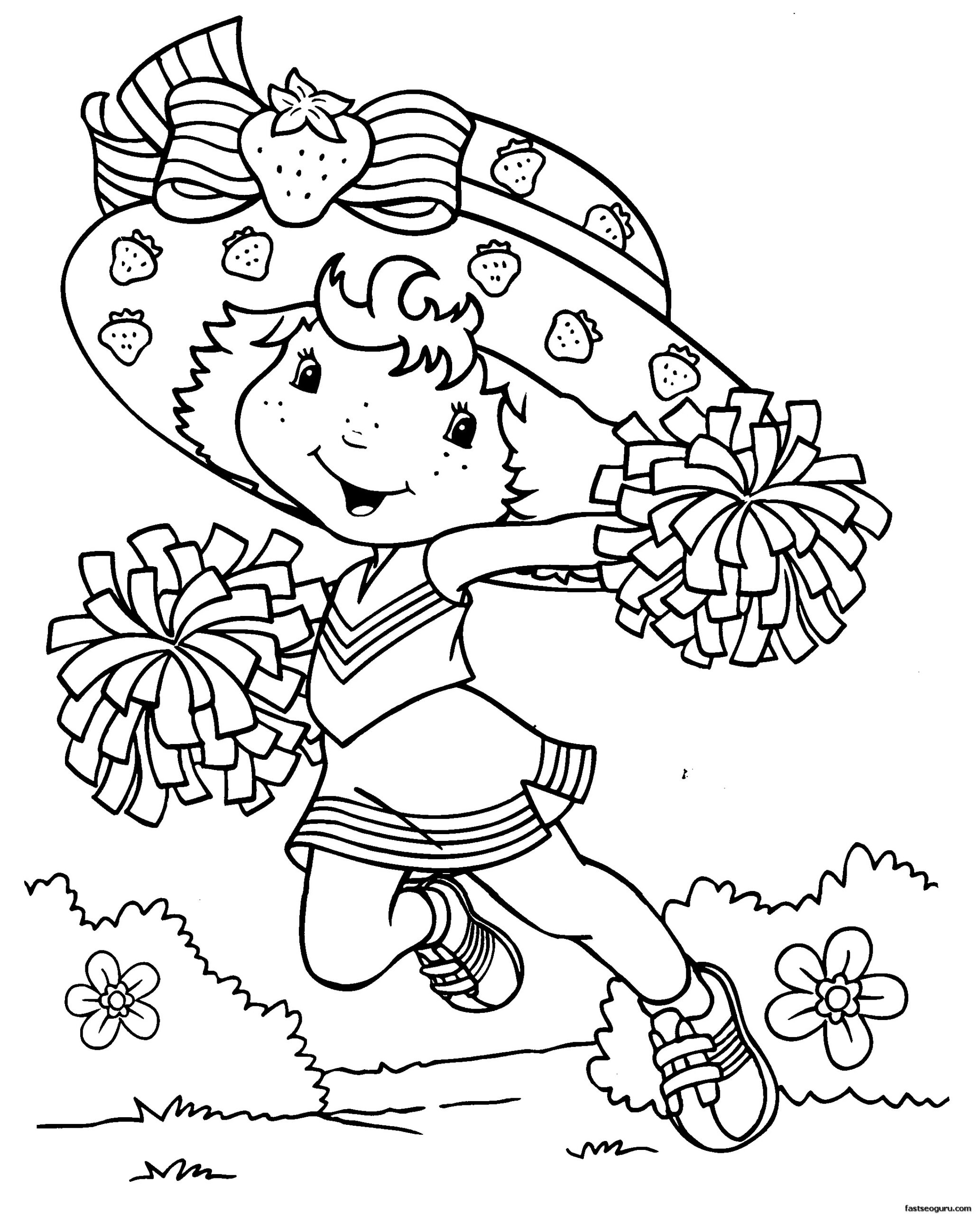 Free Character Coloring Pages