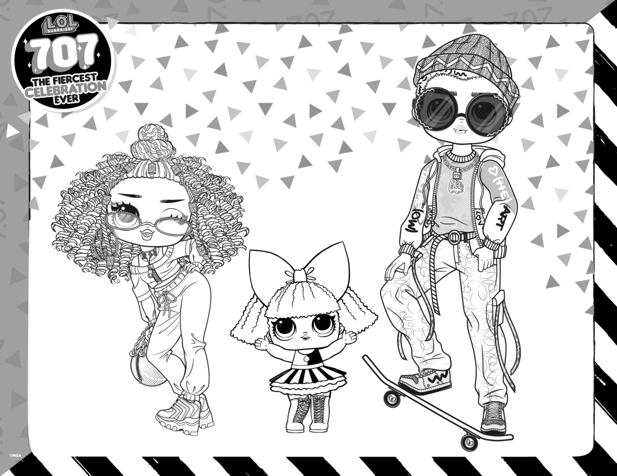 LOL OMG Coloring Pages YouLoveIt LOL OMG Coloring Pages YouLoveIt