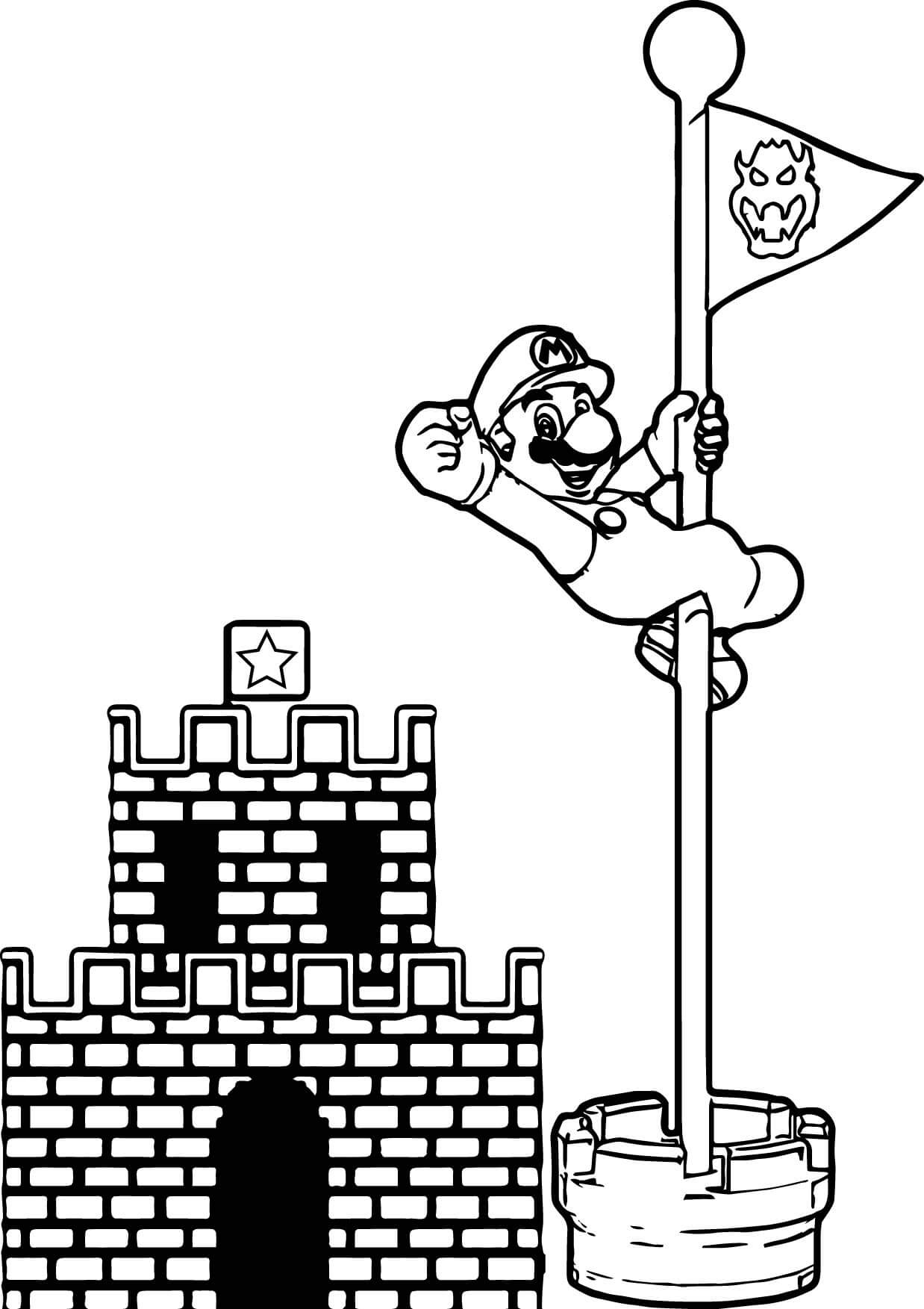 Mario Coloring Pages Printable Coloring Pages FREE Mario Coloring Pages Printable Coloring Pages FREE