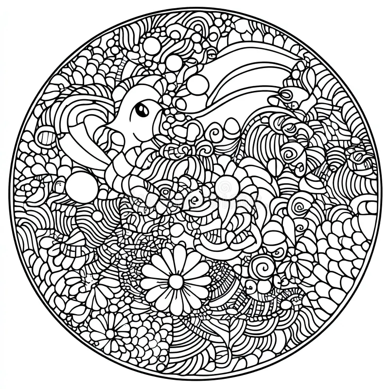 Mindful Coloring Pages Printable