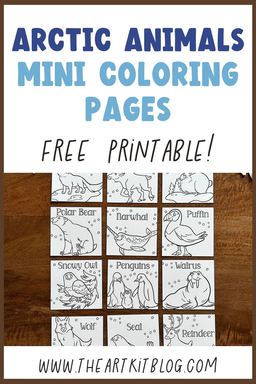 Free Printable Arctic Animal Coloring Pages Free Printable Arctic Animal Coloring Pages