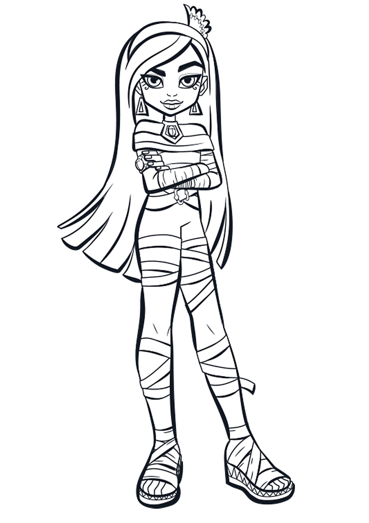 Monster High G3 Coloring Pages YouLoveIt