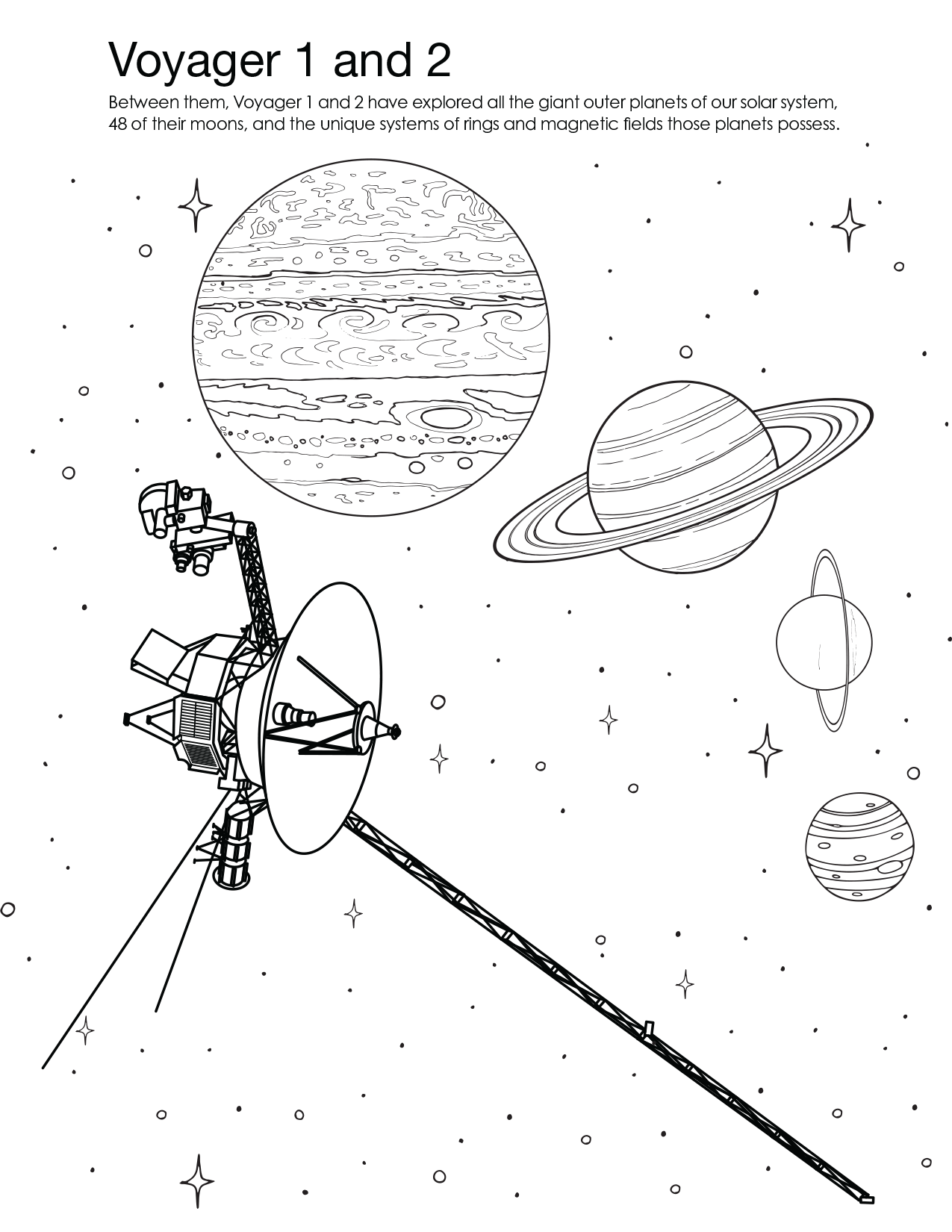Planet Coloring Pages Printable
