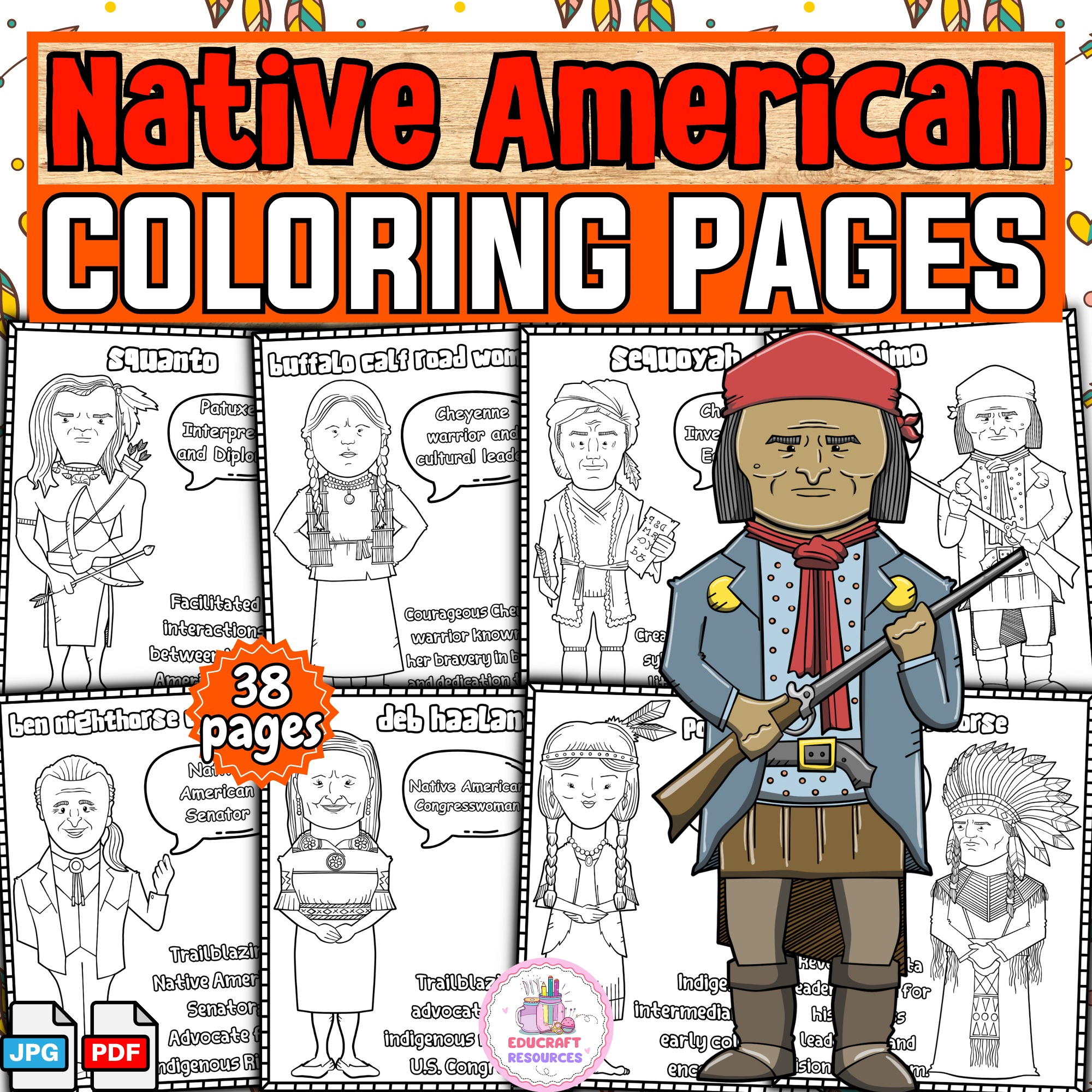 Native American Heritage Month Coloring Pages Indian American Coloring Sheets Made By Teachers