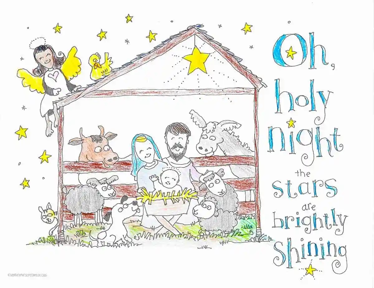 Nativity Coloring Pages Skip To My Lou Nativity Coloring Pages Skip To My Lou