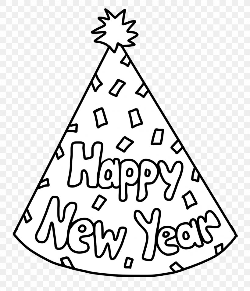 New Year s Day New Year s Eve Party Hat Coloring Book PNG 1376x1600px New Year S Eve New Year s Day New Year s Eve Party Hat Coloring Book PNG 1376x1600px New Year S Eve