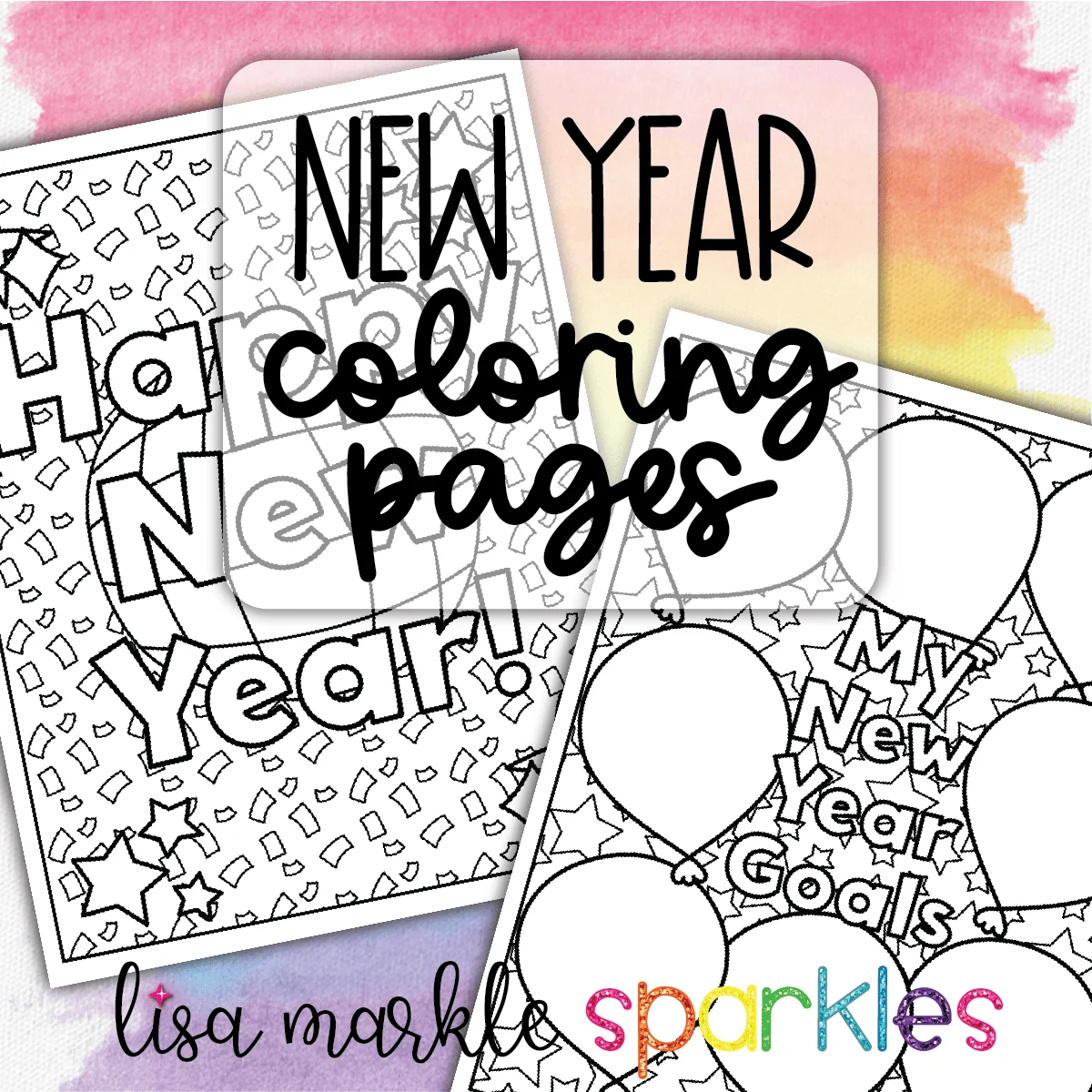 New Years Eve Printable Coloring Pages Lisa Markle Sparkles Clipart And Graphic Design New Years Eve Printable Coloring Pages Lisa Markle Sparkles Clipart And Graphic Design
