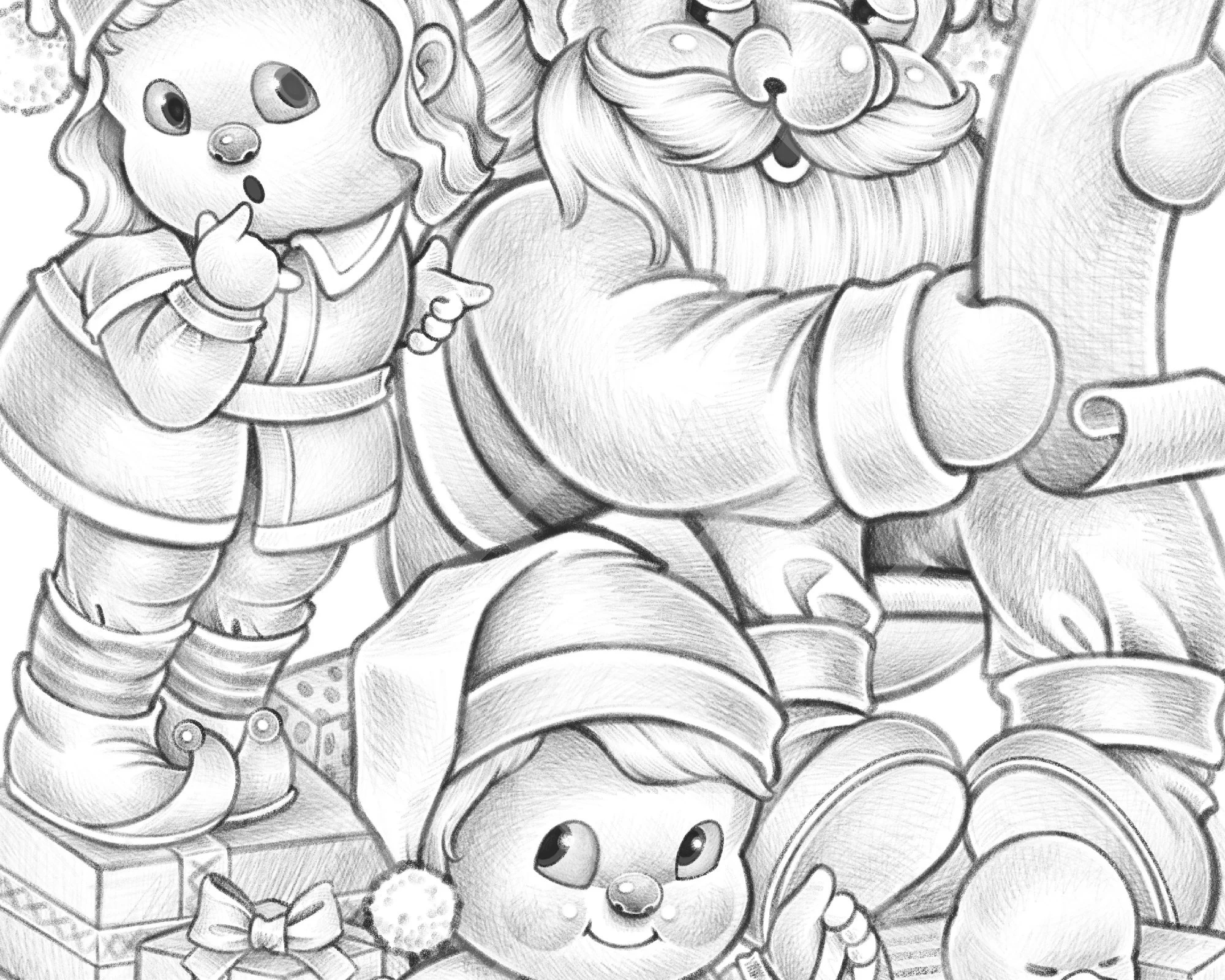 North Pole Operation Christmas Coloring Page For Adults And Kids Santa Children Boy Girl Gift Elf Printable Instant Download Grayscale Etsy North Pole Operation Christmas Coloring Page For Adults And Kids Santa Children Boy Girl Gift Elf Printable Instant Download Grayscale Etsy