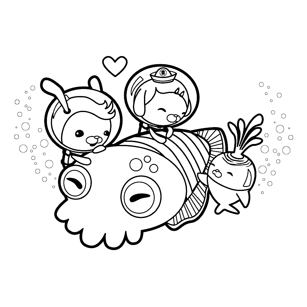  Octonauts Coloring Pages U0026 Books 100 FREE And Printable 