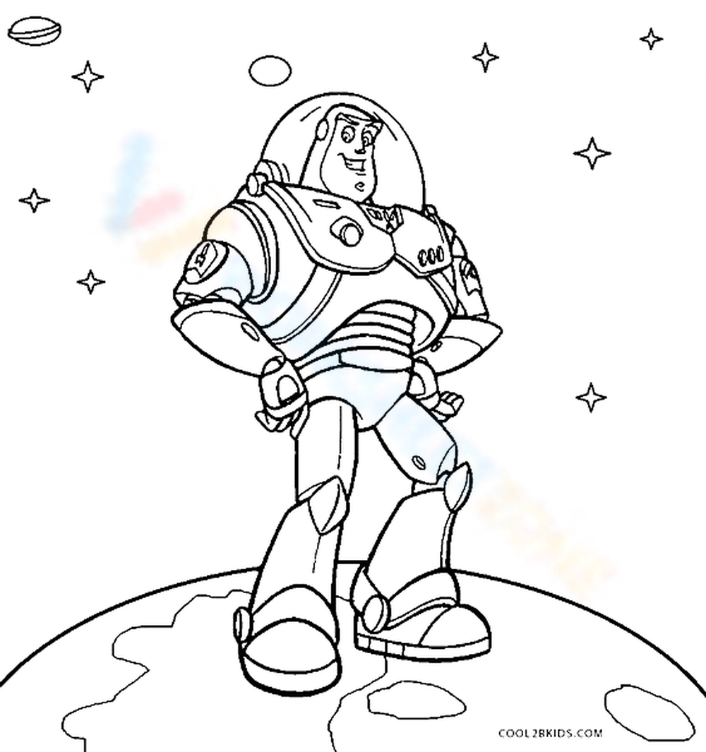 Online Buzz Lightyear Coloring Page And Printable 100 Freemium 