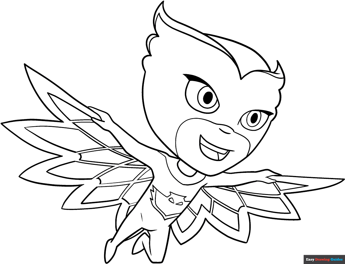 Pj Mask Printable Coloring Pages