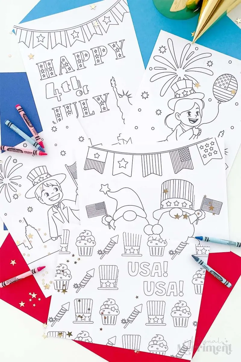 Patriotic Fun With Free 4th Of July Coloring Pages Kids Crafts DIYs Parties Planning Home Decor