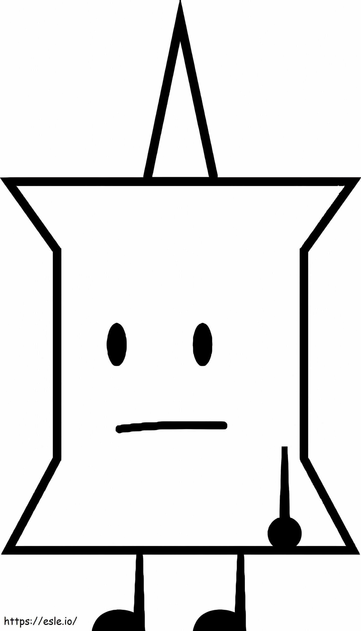 Printable Bfdi Coloring Page