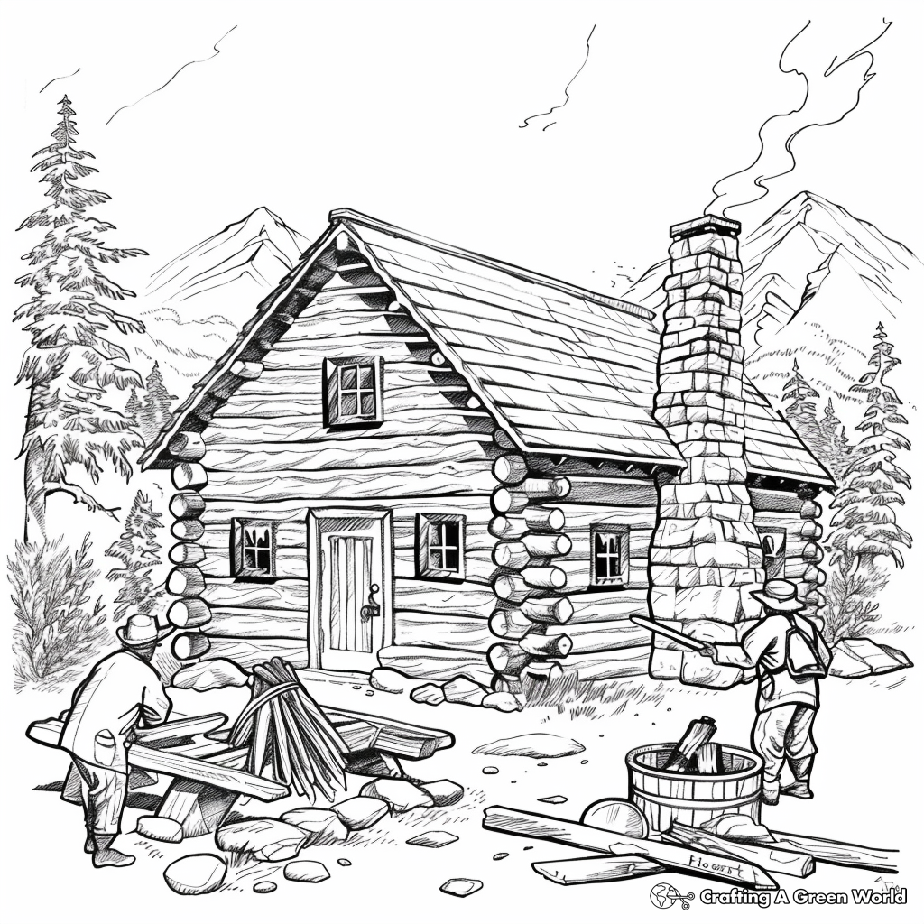 Pioneers Coloring Pages Free Printable 