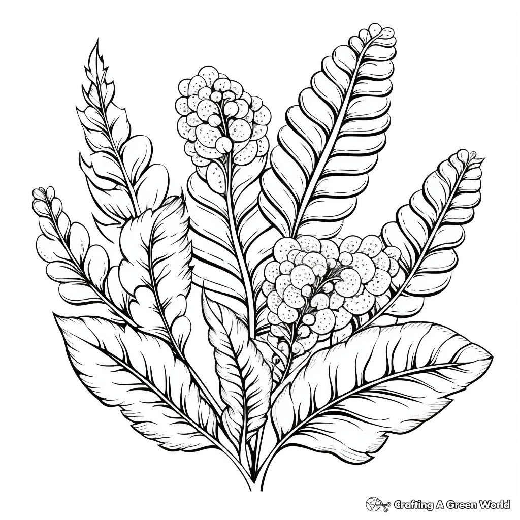 Plant Coloring Pages Free U0026 Printable 
