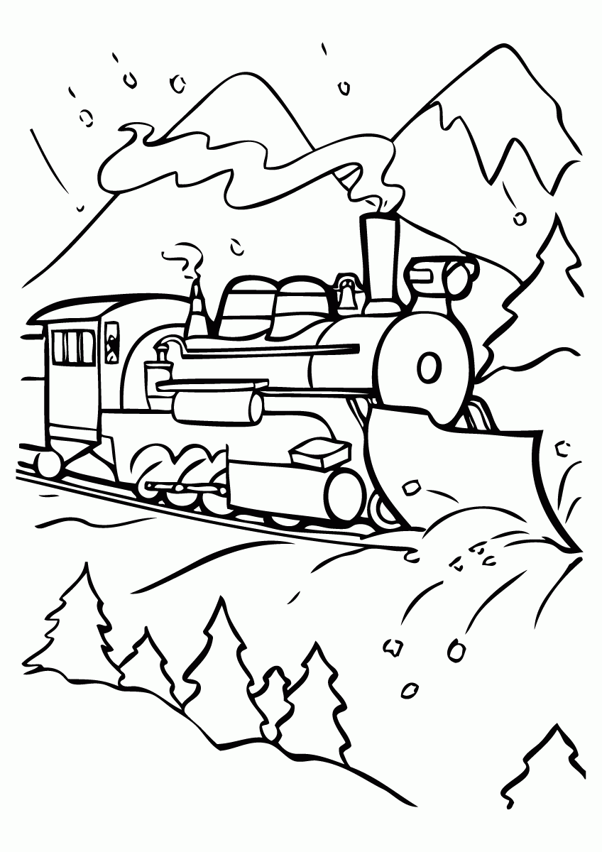 Polar Express Coloring Pages Books 100 FREE And Printable Polar Express Coloring Pages Books 100 FREE And Printable