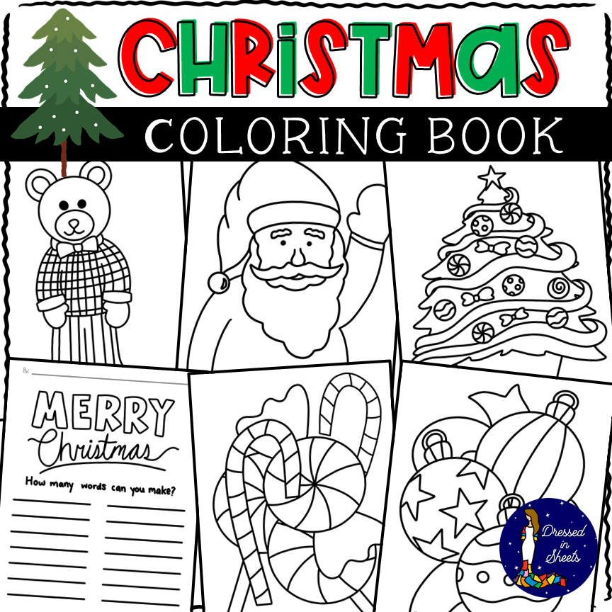 Free To Print Christmas Coloring Pages