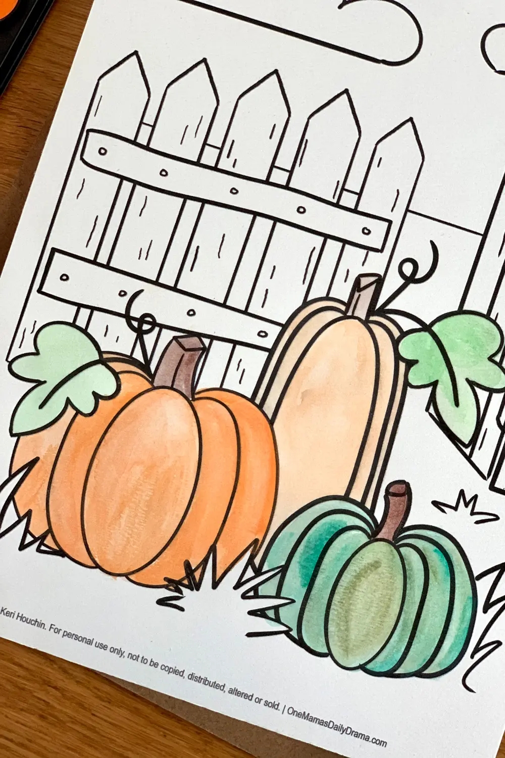 Pumpkin Patch Coloring Pages Free Printable