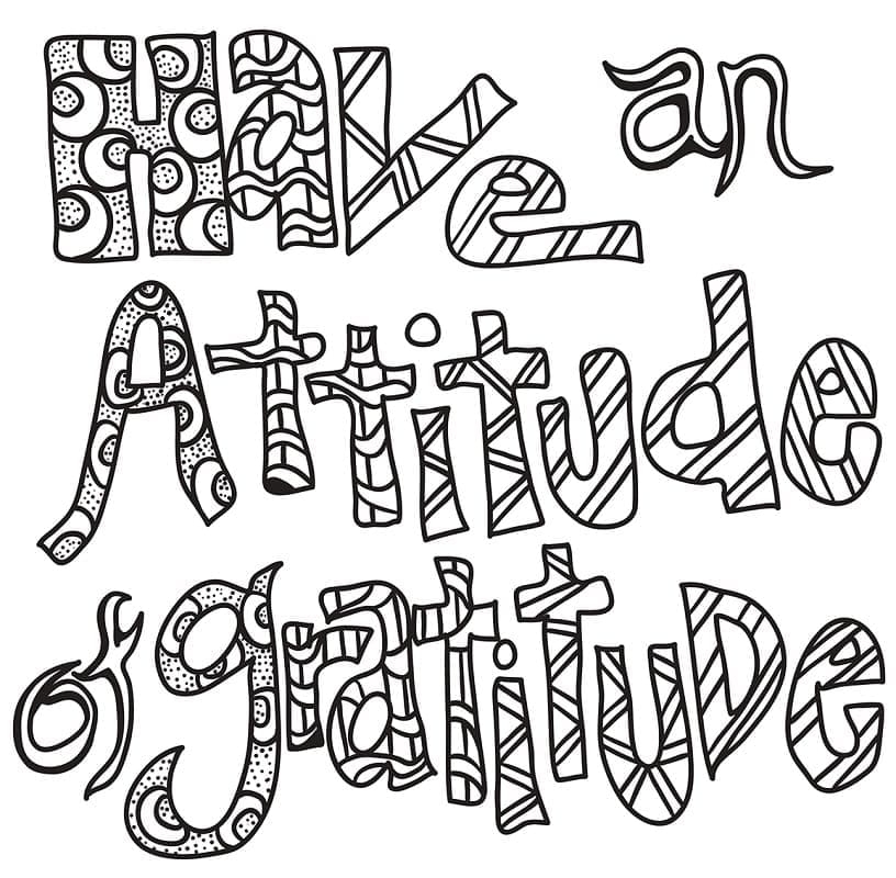 Printable Gratitude Coloring Page Download Print Or Color Online For Free